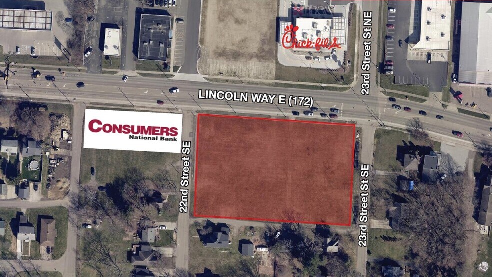 Primary Photo Of 2207-2225 Lincoln Way E, Massillon Land For Sale
