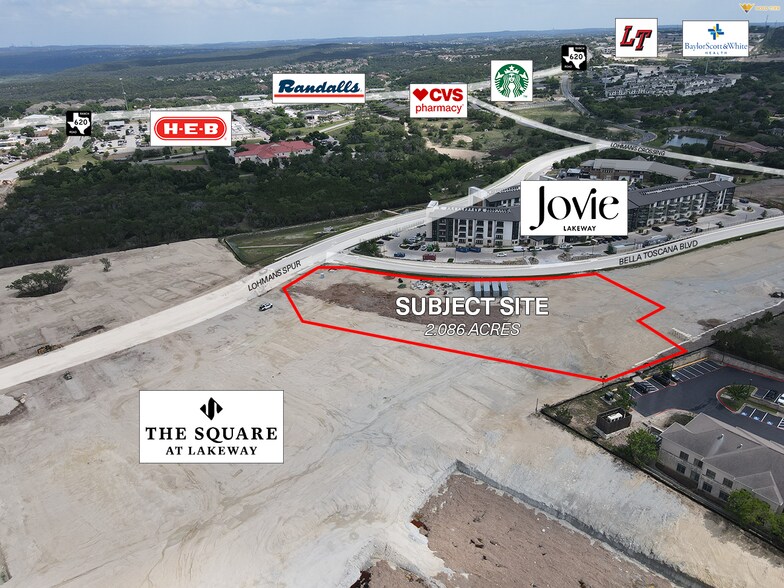 More Photos Of Lohmans Spur @ Bell Toscana Blvd, Lakeway Land For Sale