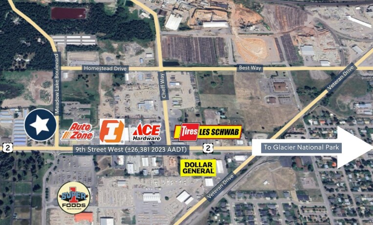 More Photos Of 2155 9th St W, Columbia Falls Land For Sale