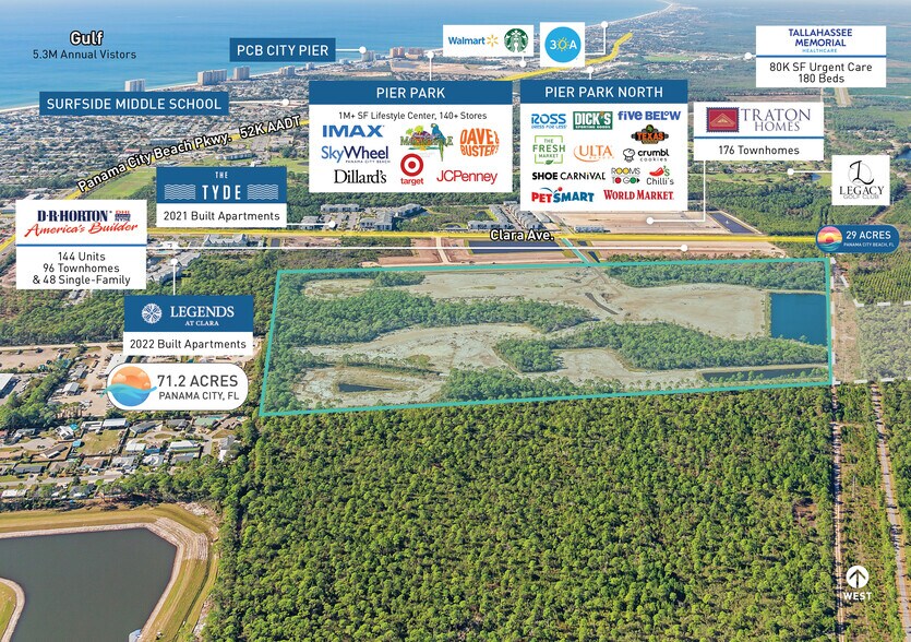 More Photos Of Clara, Panama City Beach Land For Sale