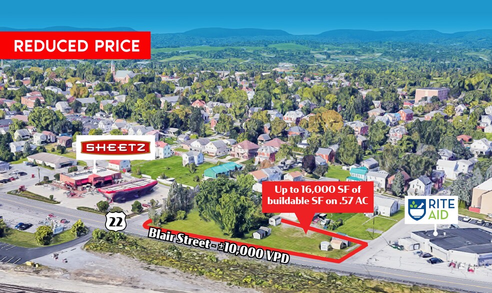 More Photos Of Blair St & Bella St, Hollidaysburg Land For Lease