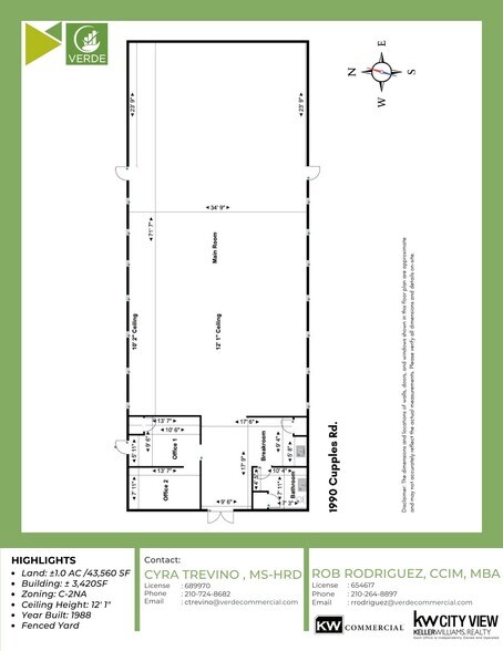 More Photos Of 1990 Cupples Rd, San Antonio Warehouse For Sale