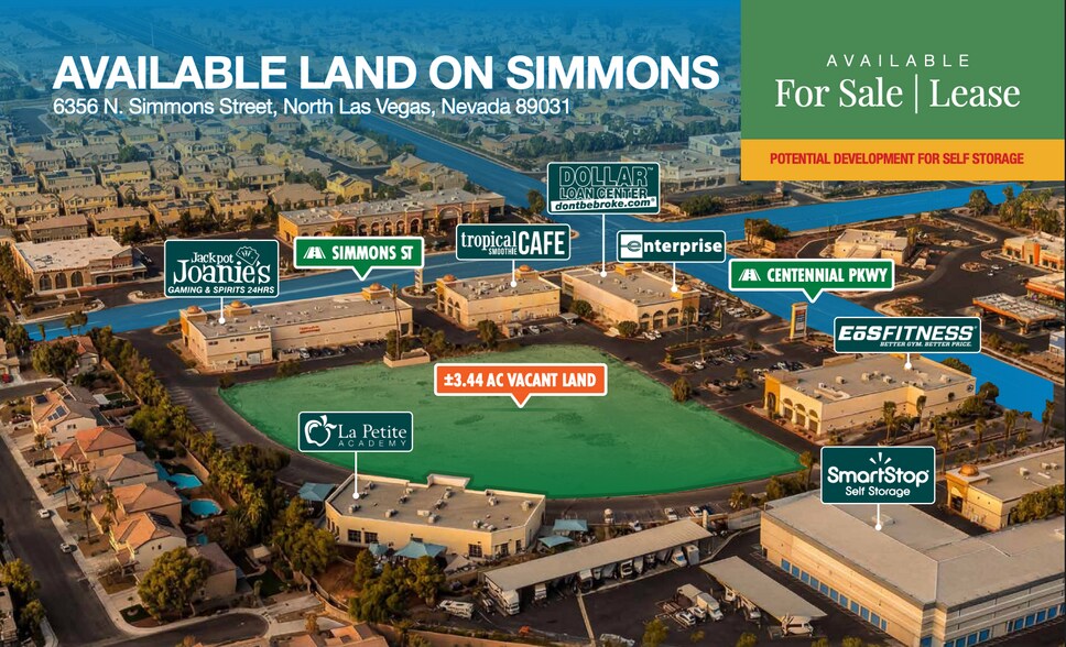 More Photos Of 6356 Simmons St, North Las Vegas Land For Lease