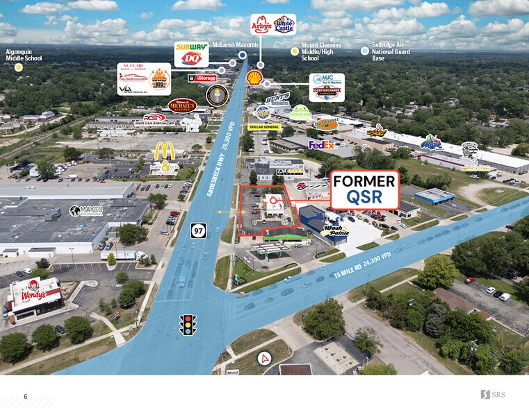 More Photos Of 35134 Groesbeck Hwy, Clinton Township Fast Food For Sale