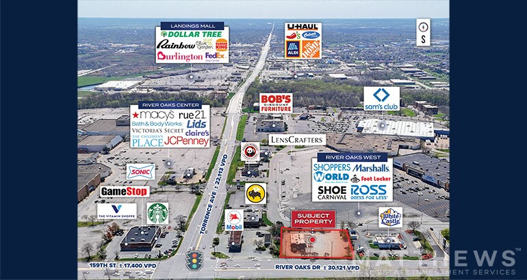 More Photos Of 1435 River Oaks Dr, Calumet City General Retail For Sale