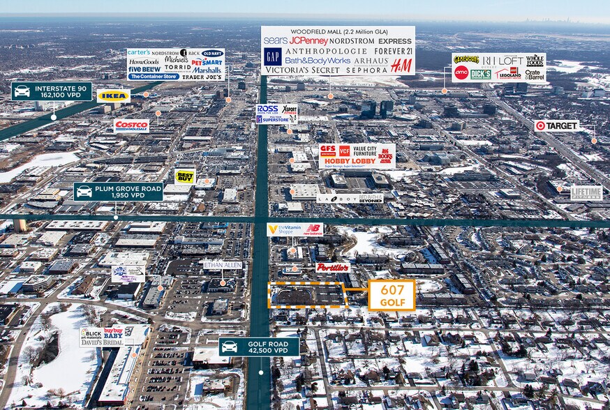 More Photos Of 607 E Golf Rd, Schaumburg Freestanding For Sale