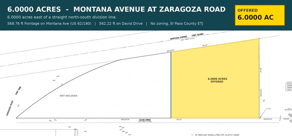 More Photos Of 13690 Montana Ave, El Paso Land For Sale