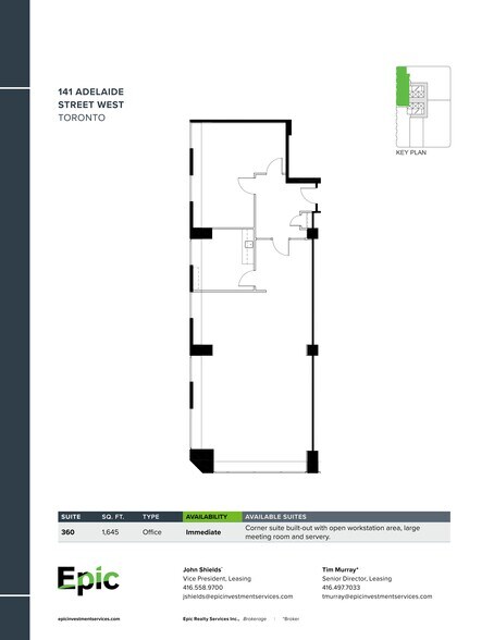 More Photos Of 141 Adelaide St W, Toronto Office For Lease