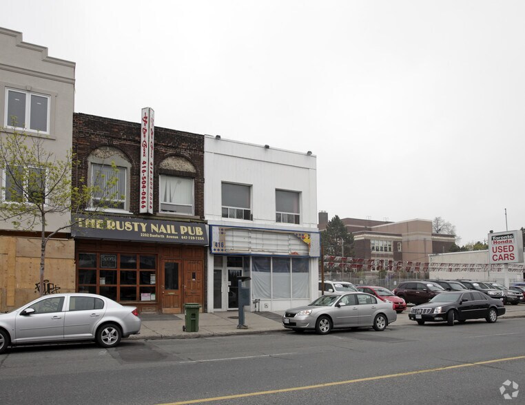 More Photos Of 2208 Danforth Av, Toronto Storefront Retail Residential For Sale