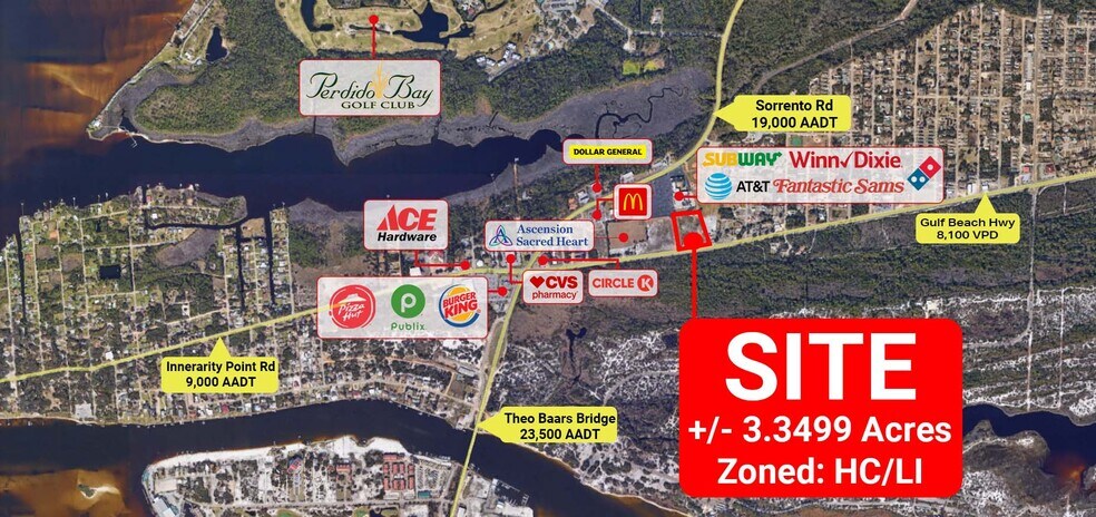 More Photos Of Gulf Beach Highway, Pensacola Land For Sale