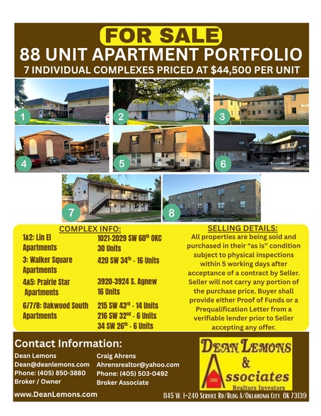 Primary Photo Of , Oklahoma City Multifamily For Sale