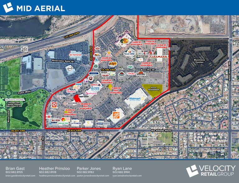 More Photos Of 823-857 N Dobson Rd, Mesa Unknown For Lease