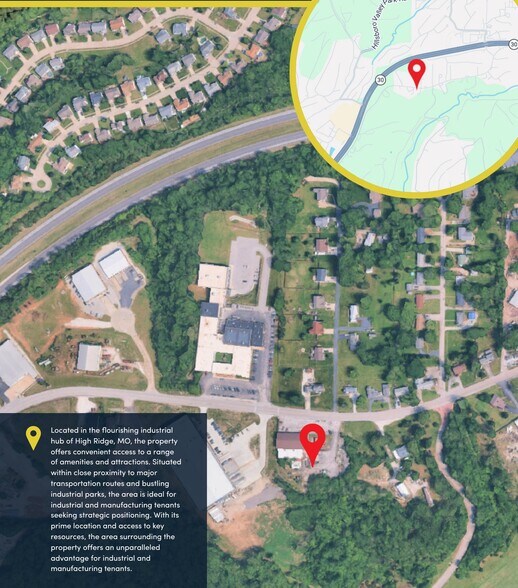 More Photos Of 2098 Gravois Rd, High Ridge Warehouse For Lease