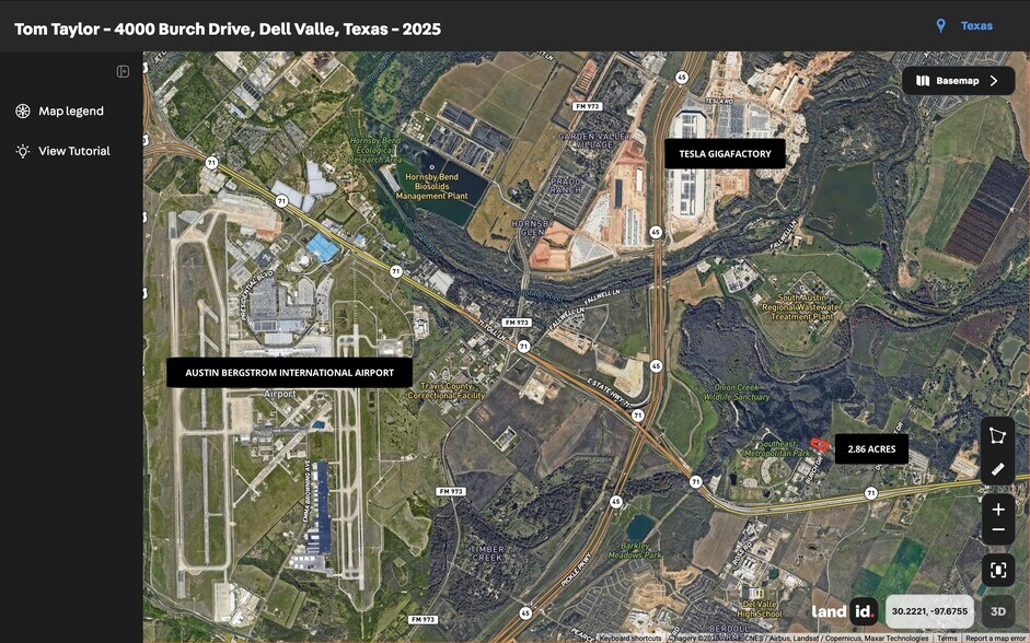 Primary Photo Of 4000 Burch Drive, Del Valle Land For Sale