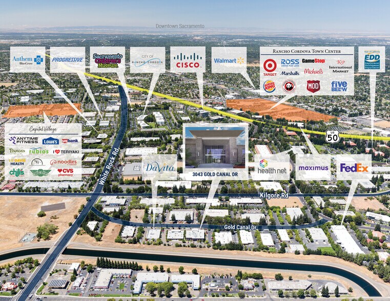 More Photos Of 3043 Gold Canal Dr, Rancho Cordova Office For Lease