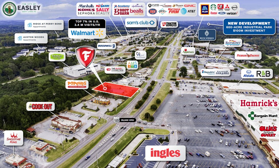 More Photos Of 5134 Calhoun Memorial Hwy, Easley Auto Repair For Sale