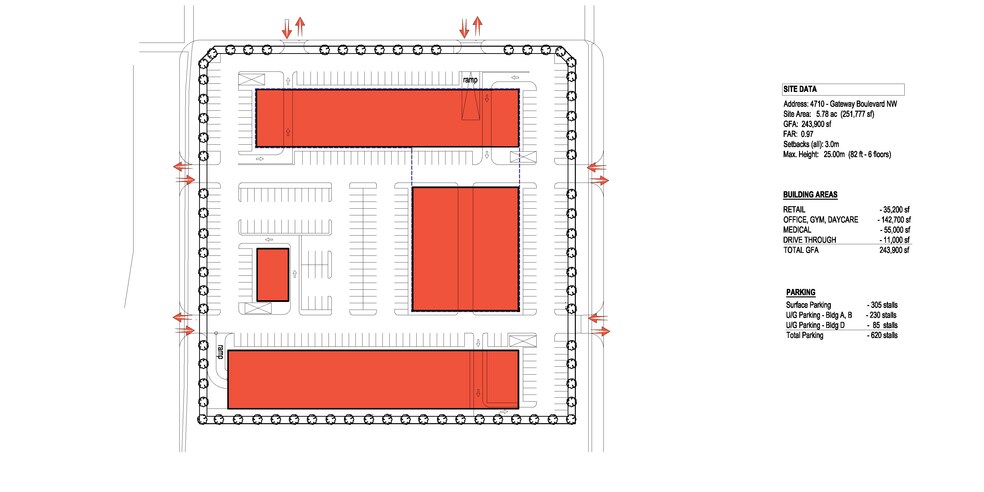 More Photos Of 4607 Calgary Trl NW, Edmonton Office For Lease