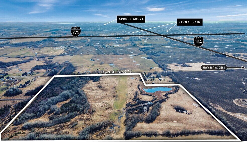Primary Photo Of Township 530 @ Range Road 12, Parkland County Land For Sale