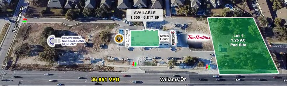 More Photos Of 3900 Williams Dr, Georgetown Storefront For Lease