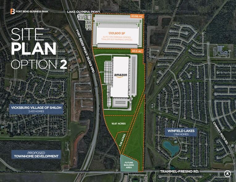 More Photos Of Fort Bend Pky, Fresno Unknown For Lease