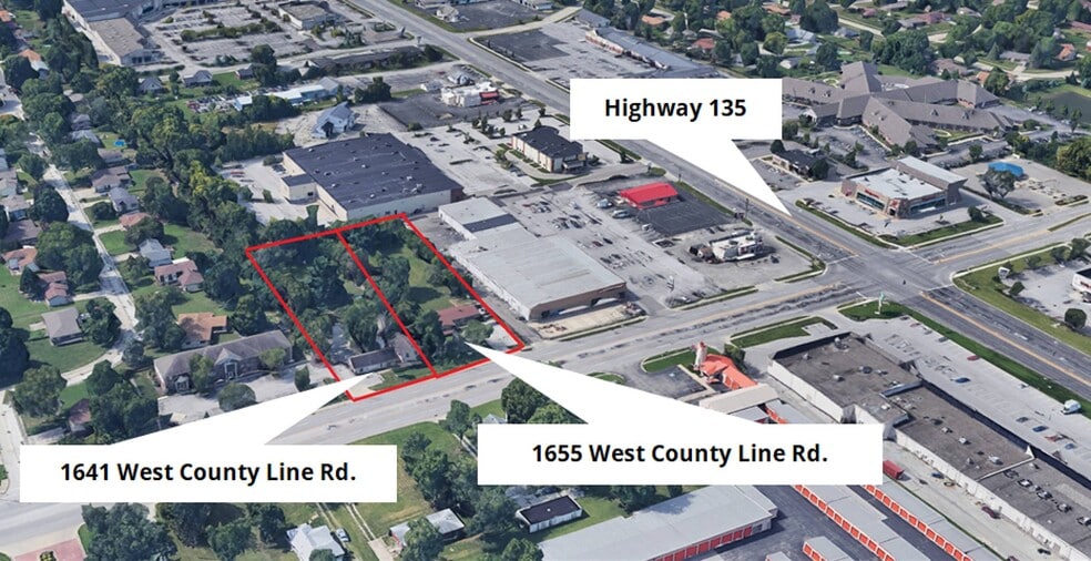 More Photos Of 1641-1655 W County Line Rd, Greenwood Land For Sale