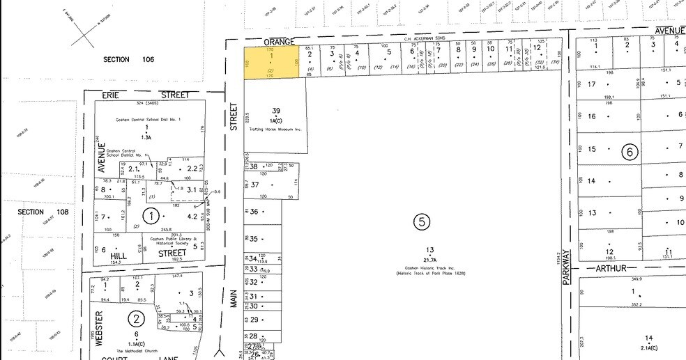 Primary Photo Of 252 Main St, Goshen Bank For Sale