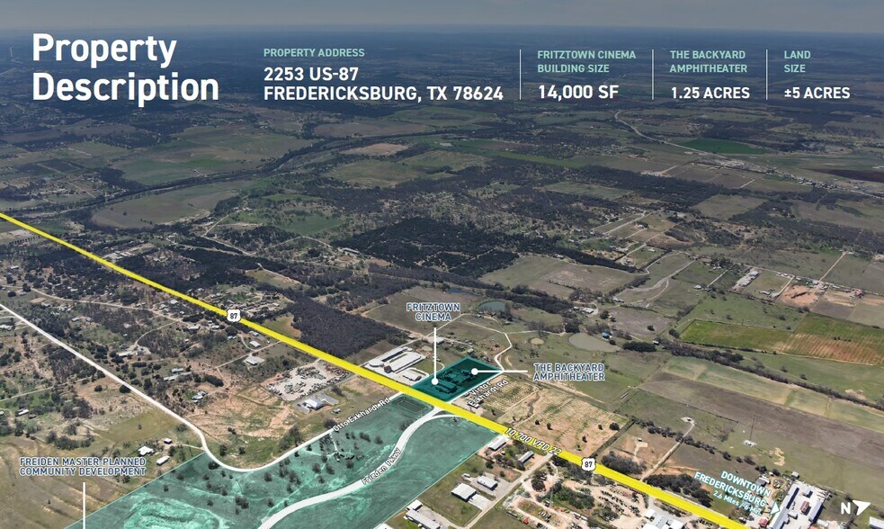 More Photos Of 2253 S US Highway 87, Fredericksburg Theater Concert Hall For Sale