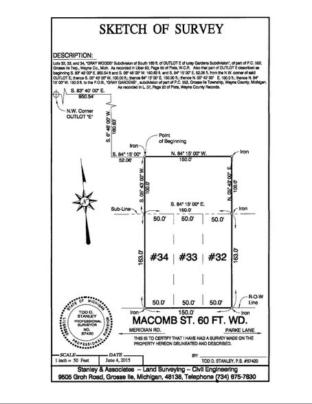 More Photos Of 8840 Macomb St, Grosse Ile Freestanding For Sale