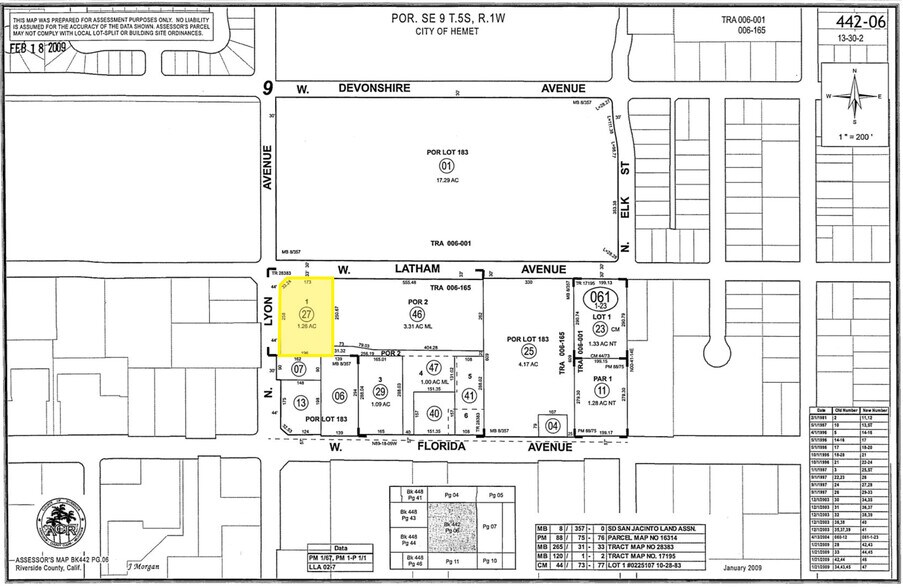 More Photos Of Lyon and Latham Avenue, Hemet Land For Sale