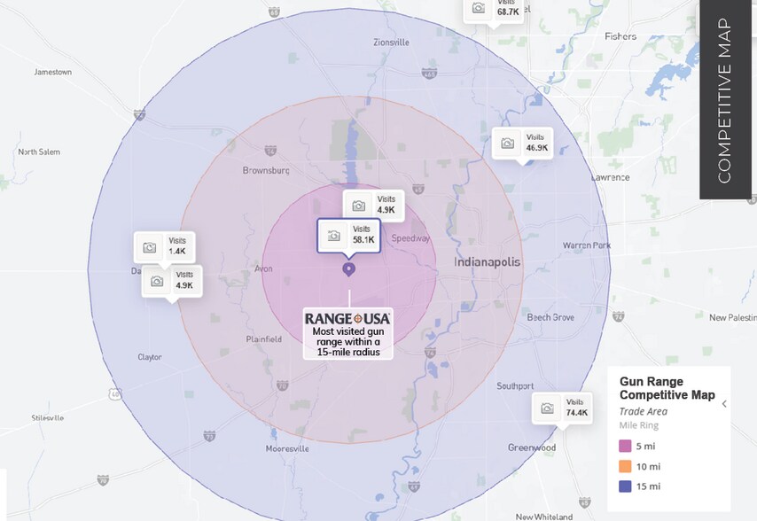 More Photos Of 120 S Country Club Rd, Indianapolis General Retail For Sale