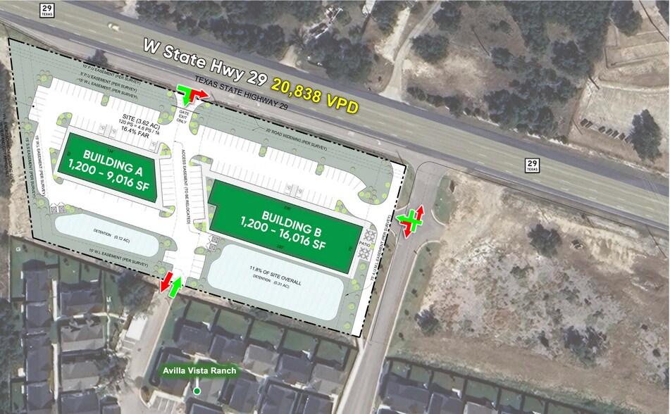 More Photos Of 10085 W State Highway 29, Liberty Hill General Retail For Lease