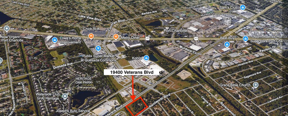 More Photos Of 19400 Veterans Blvd, Port Charlotte Land For Sale