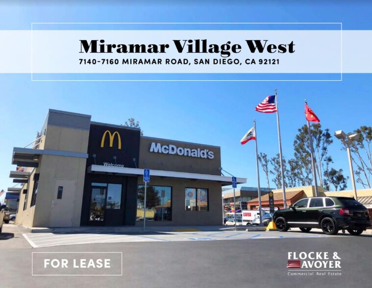 Primary Photo Of 7140-7190 Miramar Rd, San Diego Unknown For Lease