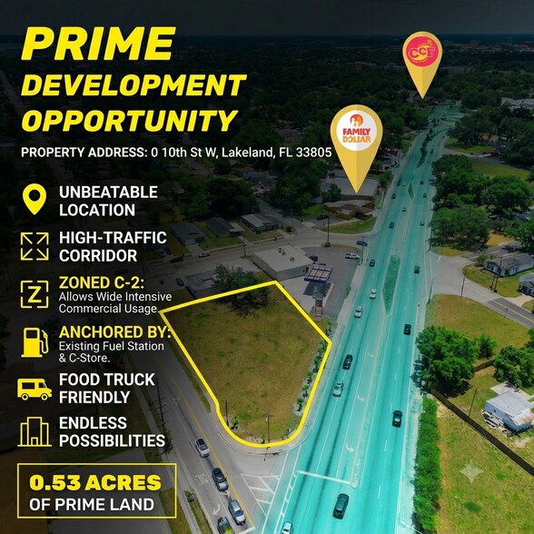 Primary Photo Of 0 10th St, Lakeland Land For Lease
