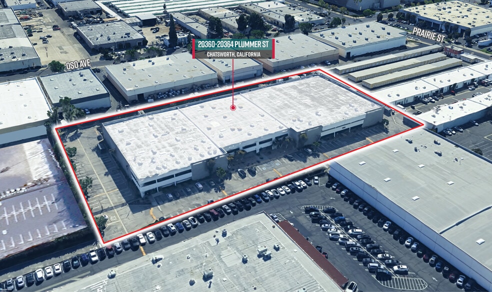 Primary Photo Of 20360-20364 Plummer St, Chatsworth Manufacturing For Lease