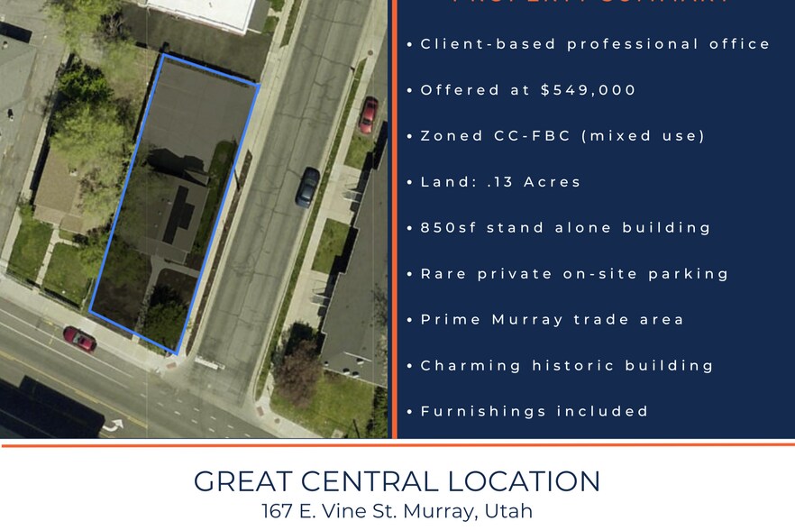 More Photos Of 167 E Vine St, Murray Office For Sale