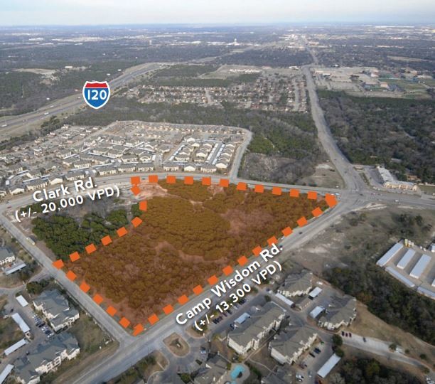 Primary Photo Of Camp Wisdom Rd & Clark Rd @ Camp Wisdom, Dallas Land For Sale