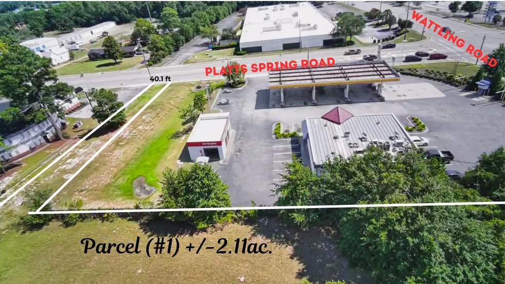More Photos Of Wattling Rd & Platt Springs Rd, West Columbia Land For Sale