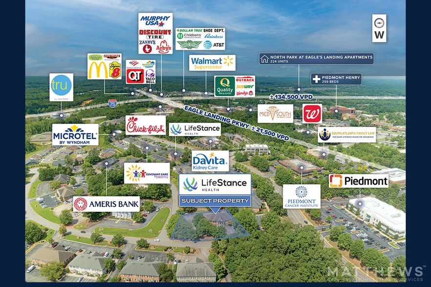 More Photos Of 250 Corporate Center Ct, Stockbridge Medical For Sale