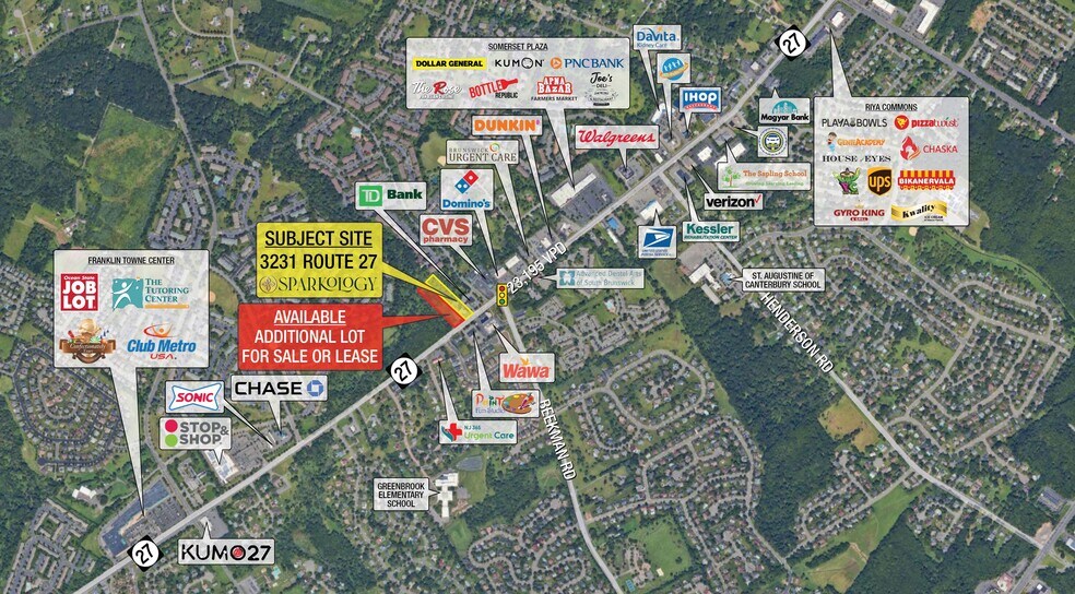 More Photos Of 3231 State Route 27, Franklin Park Freestanding For Sale