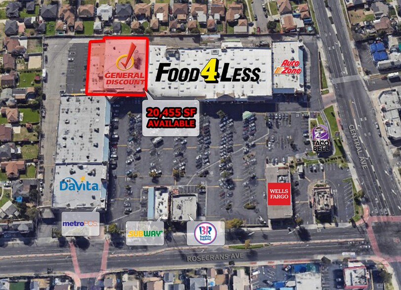 More Photos Of 1540-1700 W Rosecrans Ave, Compton Storefront For Lease