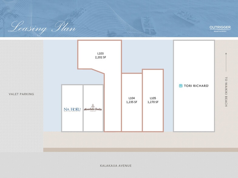 More Photos Of 2335 Kalakaua Ave, Honolulu General Retail For Lease