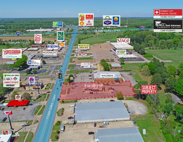 More Photos Of 2080 N Washington St, Forrest City Restaurant For Sale