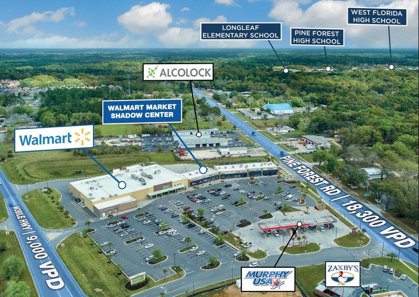 More Photos Of 6705 Pine Forest Rd, Pensacola General Retail For Lease