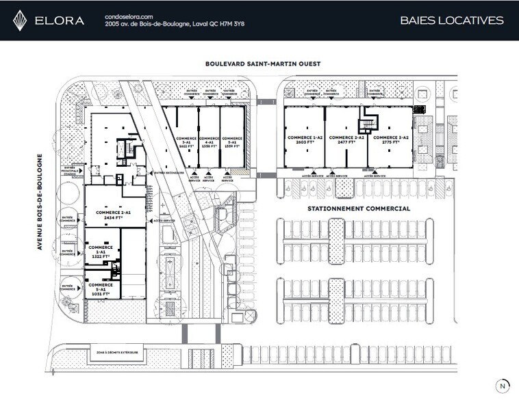 More Photos Of 300 Boul Saint-Martin O, Laval Storefront Retail Residential For Lease