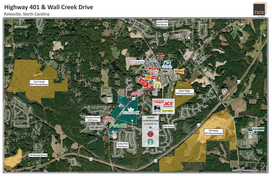 More Photos Of 503 S Main St, Rolesville Land For Lease