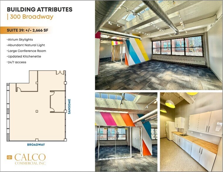 More Photos Of 300 Broadway, San Francisco Loft Creative Space For Lease