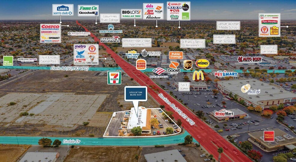 More Photos Of 6955 Stockton Blvd, Sacramento Unknown For Lease