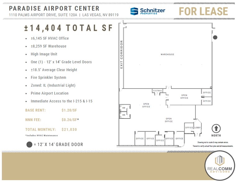 More Photos Of 1110 Palms Airport Dr, Las Vegas Unknown For Lease