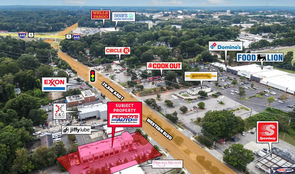 More Photos Of 3921 Western Blvd, Raleigh Auto Repair For Sale